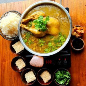 Sup Kambing + Whole Kampung Chicken Soup Combo
