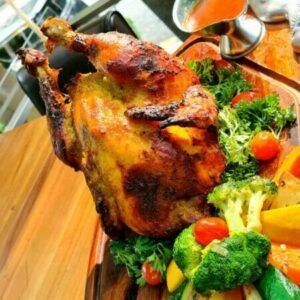 Limpeh Macam Turkey but Better Roast Kampung Chicken Set